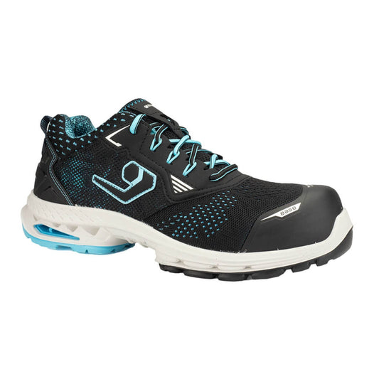 Base Run@Work Schoenen B1704C Sydney S1PS ESD HIFLAP laag zwart-blauw(CB)