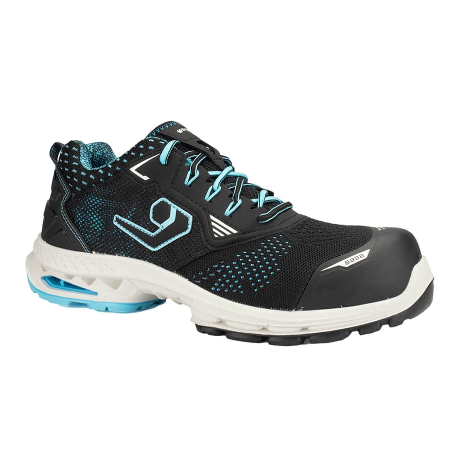 Base Run@Work Schoenen B1704C Sydney S1PS ESD HIFLAP laag zwart-blauw(BK)