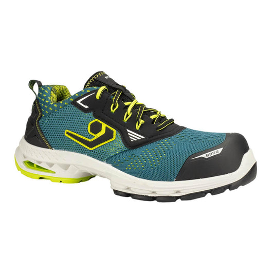 Base Run@Work Schoenen B1704E Roma S1PS ESD HIFLAP laag groen-zwart(GK)