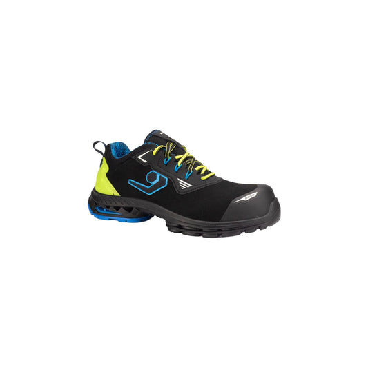 Base Run@Work Schoenen B1711A Athens S3S SR ESD HIFLAP laag zwart-groen(BG)