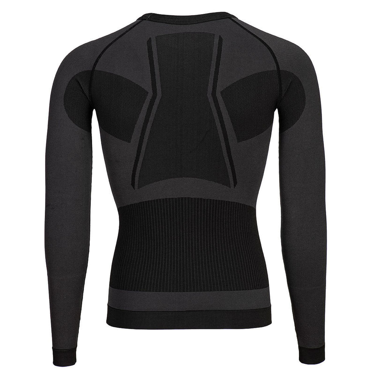 Portwest Basislaag Bescherming Tegen Alle Weersomstandigheden Ondershirt B173 Dynamic Air Basislaag houtskool(CH)