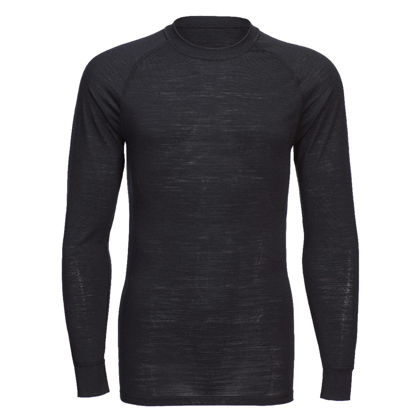 Portwest Basislaag Bescherming Tegen Alle Weersomstandigheden T-shirt B183 Merinowol ronde hals en lange mouwen zwart(BK)