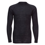 Portwest Basislaag Alle Weersomstandigheden T-shirt B183 Merinowol ronde hals en lange mouwen zwart(BK)