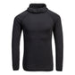 Portwest Basislaag Bescherming Tegen Alle Weersomstandigheden Hoodie B191 Wafel fleece basislaag capuchon zwart(BK)