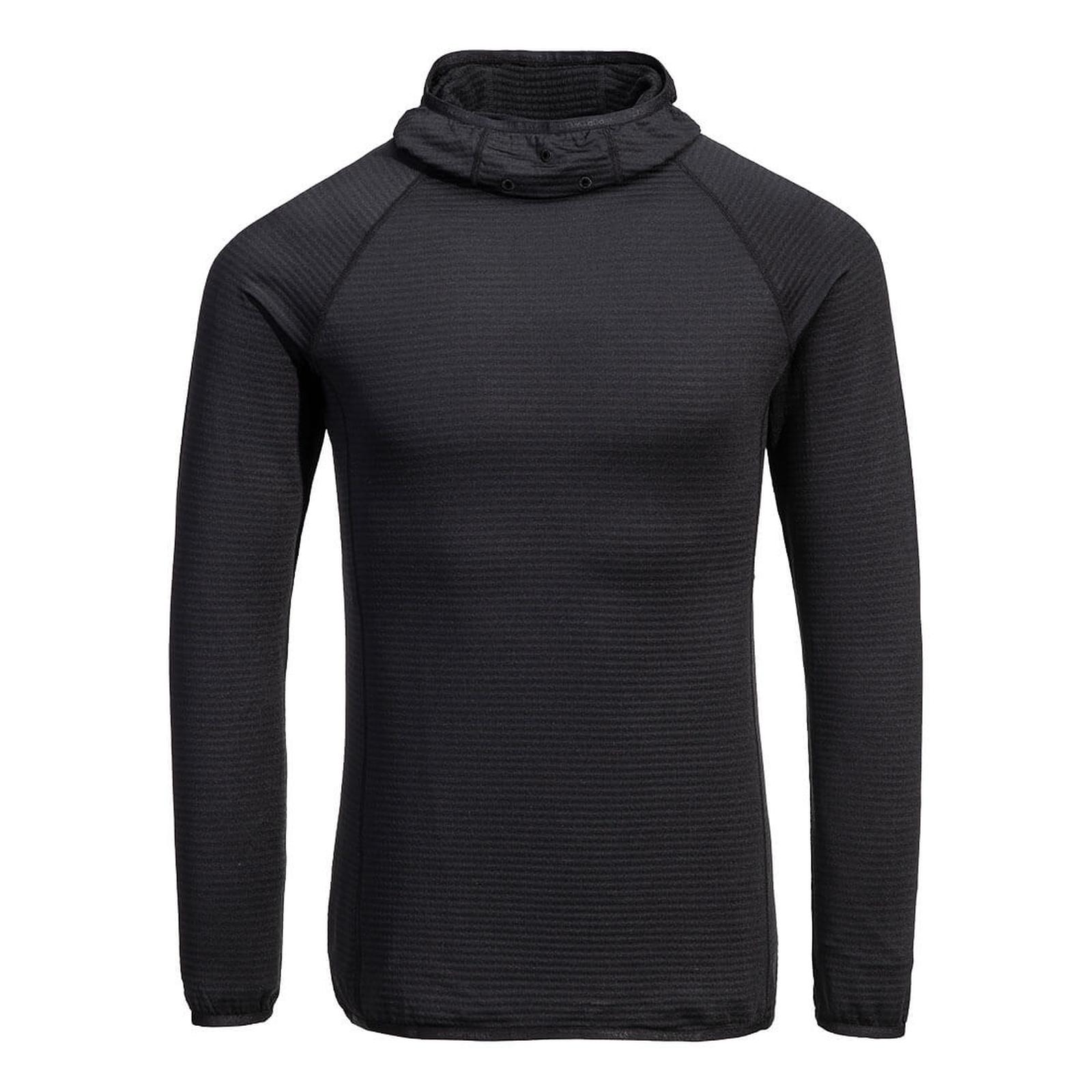 Portwest Basislaag Bescherming Tegen Alle Weersomstandigheden Hoodie B191 Wafel fleece basislaag capuchon zwart(BK)