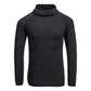 Portwest Basislaag Alle Weersomstandigheden Hoodie B191 Wafel fleece basislaag capuchon zwart(BK)
