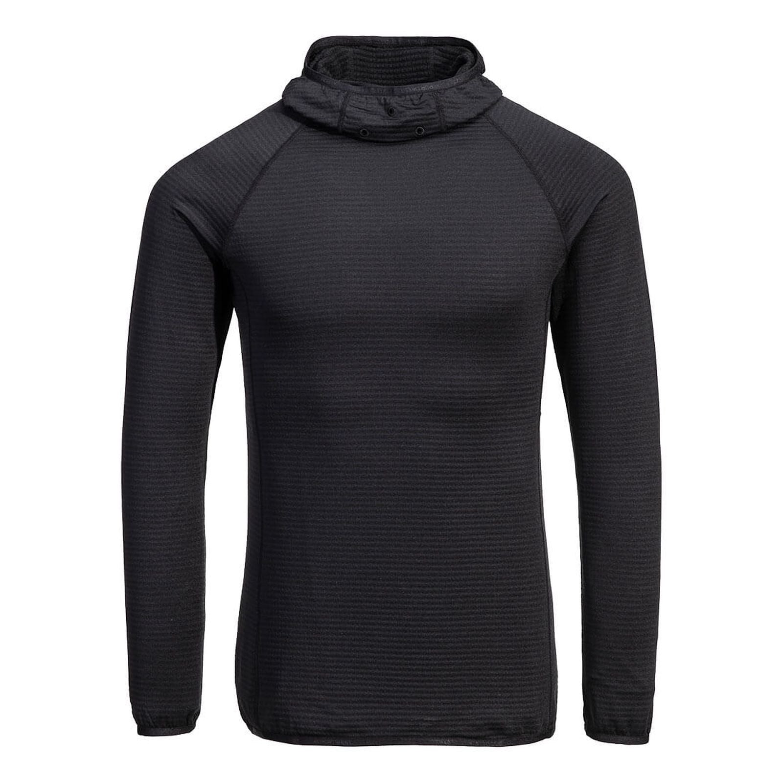 Portwest Basislaag Alle Weersomstandigheden Hoodie B191 Wafel fleece basislaag capuchon zwart(BK)