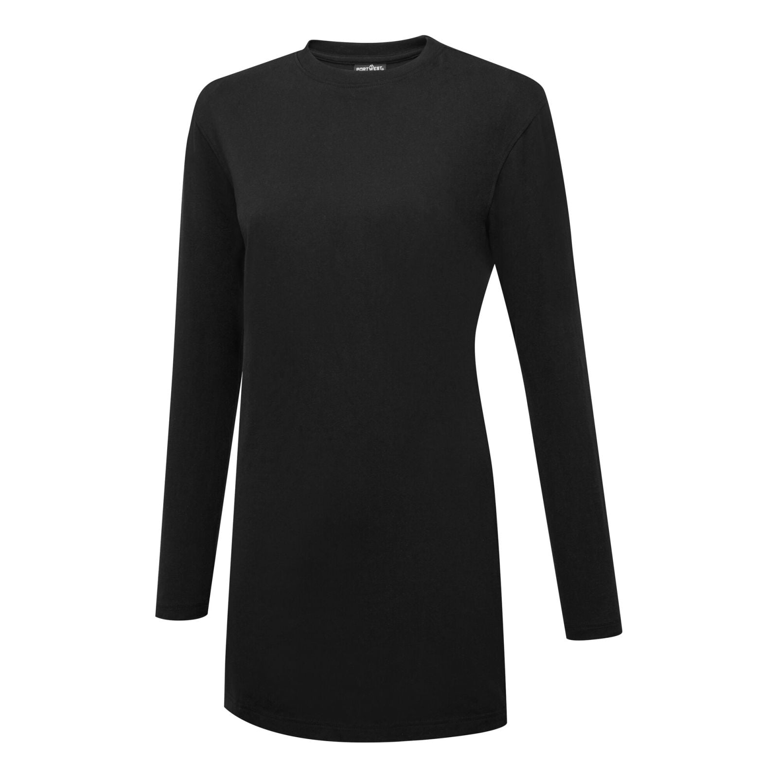 Portwest vrijetijdskleding Werkkleding T-shirt B194 Katoenen Relaxed Fit zwart(BK)