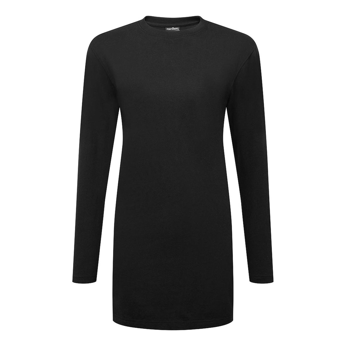 Portwest vrijetijdskleding Werkkleding T-shirt B194 Katoenen Relaxed Fit zwart(BK)