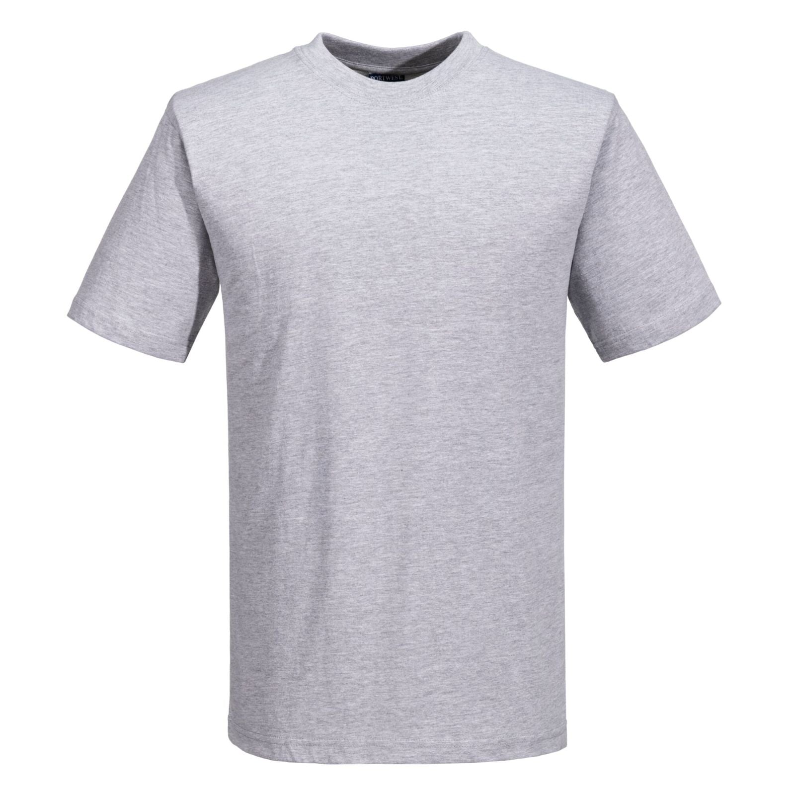 Portwest T-shirts B195 gemeleerd grijs(HG)