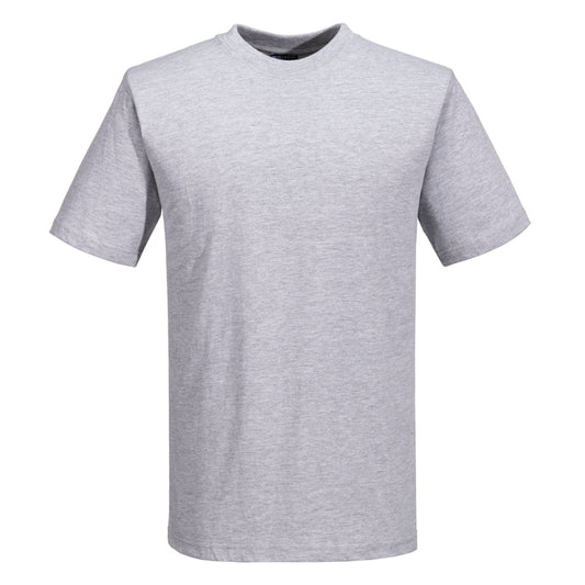 Portwest T-shirts B195 gemeleerd grijs(HG)