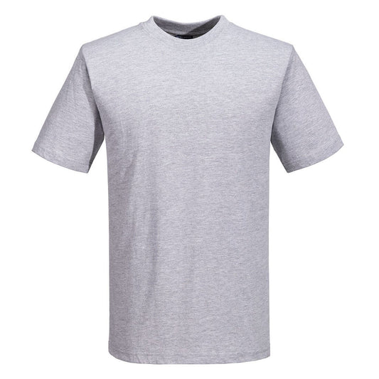 Portwest T-shirts B195 gemeleerd grijs(HG)