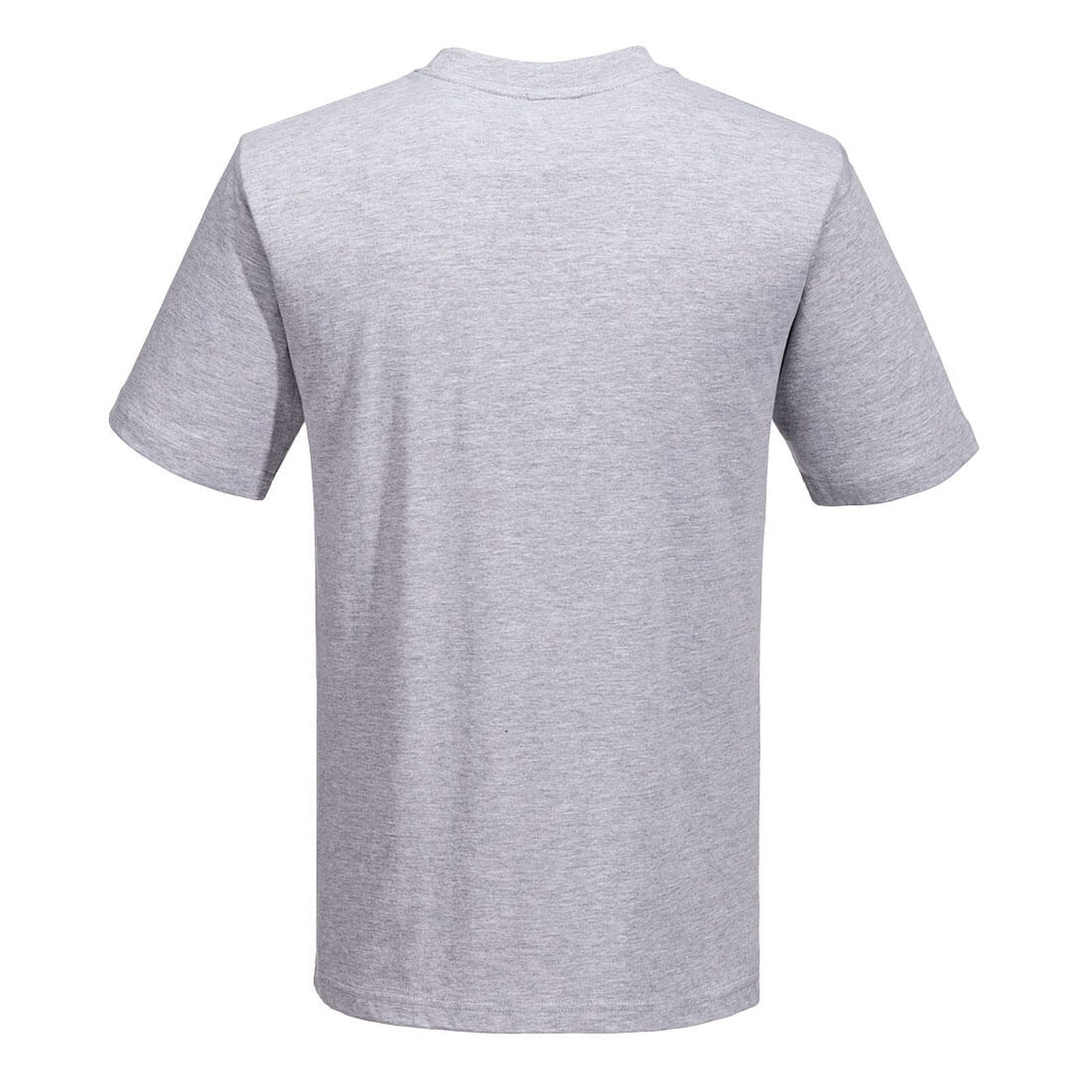 Portwest T-shirts B195 gemeleerd grijs(HG)