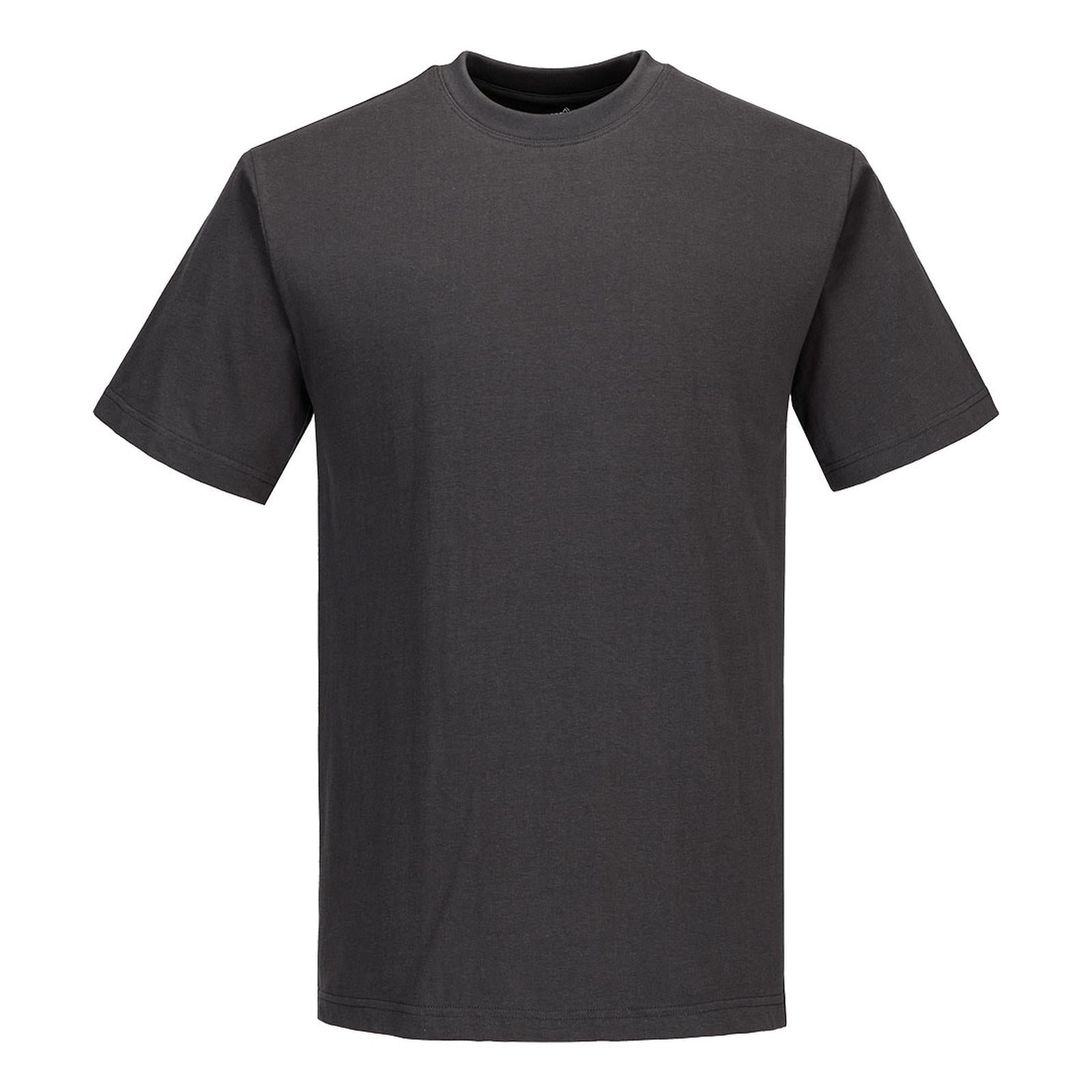 Portwest vrijetijdskleding Corporate Casuals T-shirt B195 Turijn Premium metaalgrijs(MG)