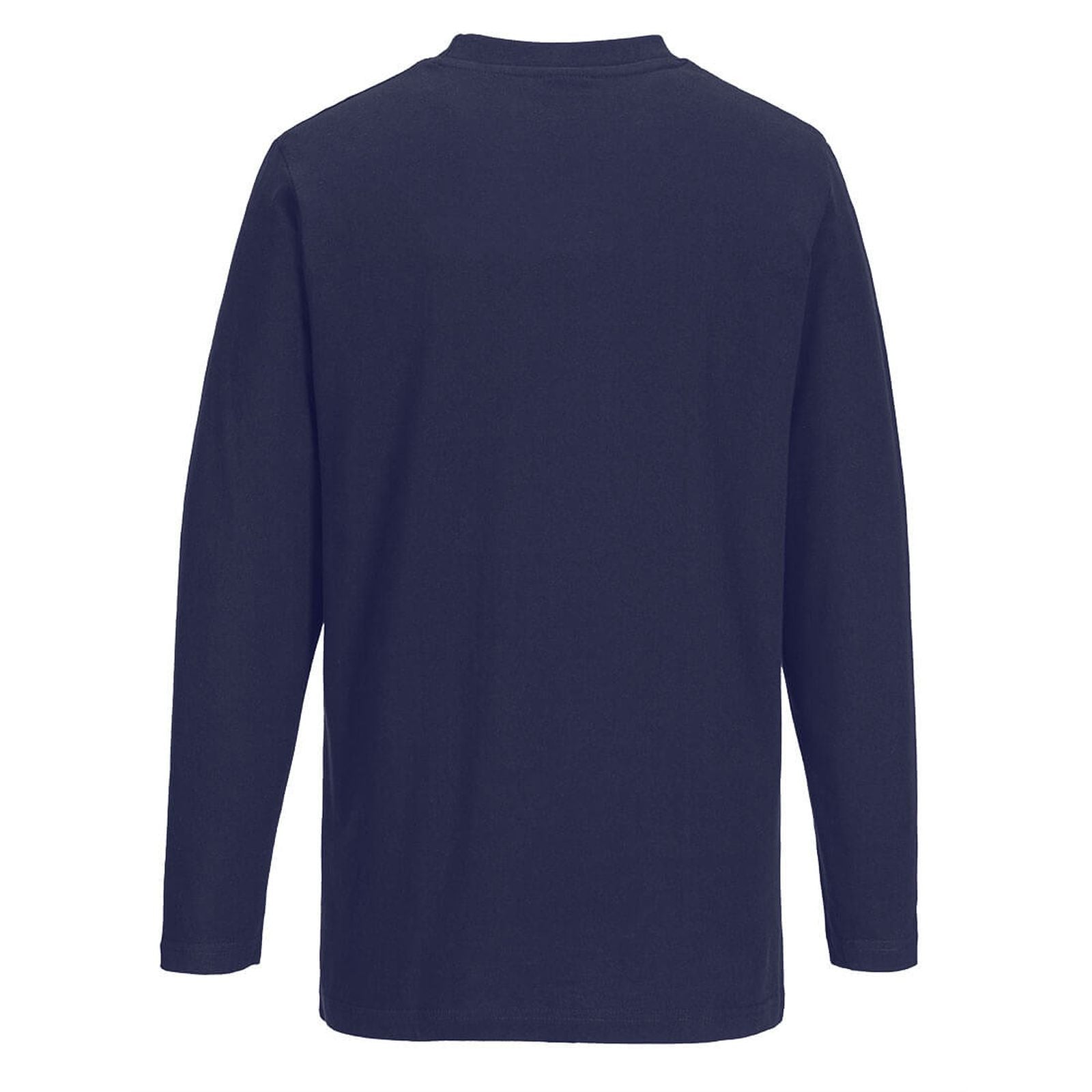Portwest T-shirt met Lange Mouw B196 marineblauw(NA)