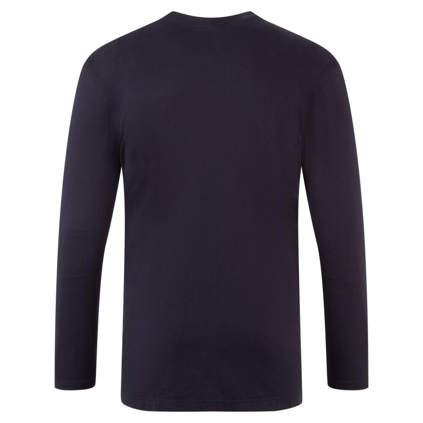 Portwest Vrijetijdskleding Corporate Casuals T-shirt B196 Lange Mouw donker marineblauw(NV)