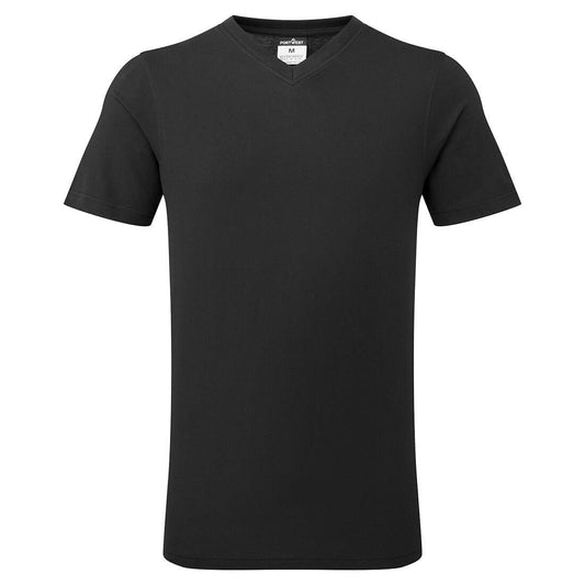 Portwest Corporate Casuals t-shirts B197 zwart(BK)