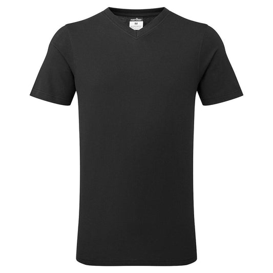 Portwest Corporate Casuals t-shirts B197 zwart(BK)