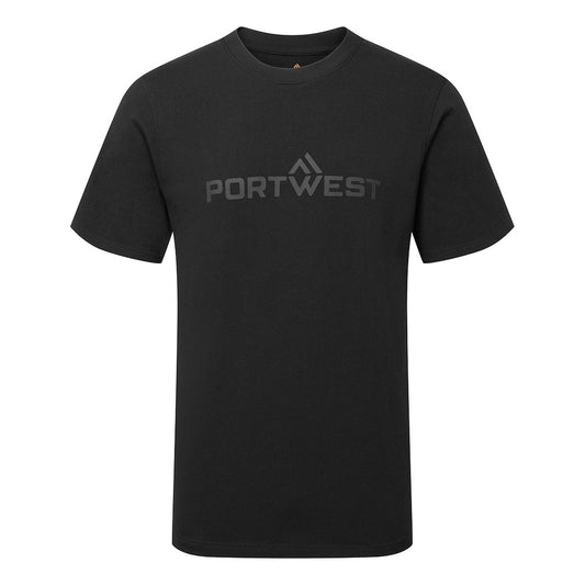 Portwest T-shirt B198 3D Portwest zwart(BK)