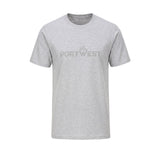 Portwest Vrijetijdskleding Werkkleding T-shirt B198 Portwest katoen K/M heidegrijs(HG)