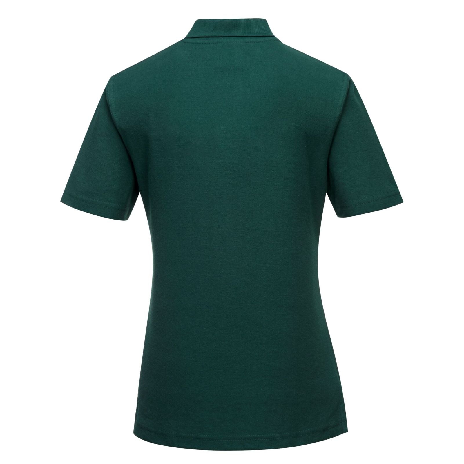 Portwest vrijetijdskleding Corporate Casuals Poloshirt B209 Naples Dames flessengroen(BG)
