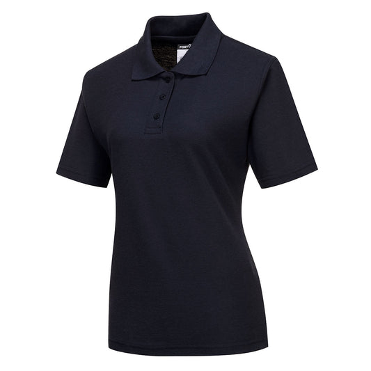 Portwest vrijetijdskleding Corporate Casuals Poloshirt B209 Naples Dames donker marineblauw(NV)