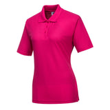 Portwest Vrijetijdskleding Corporate Casuals Poloshirt B209 Naples Dames roze(PI)