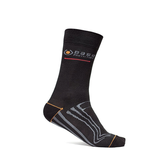 Base Sock Safety Sokken B2101 600 Short zwart-grijs(BK)