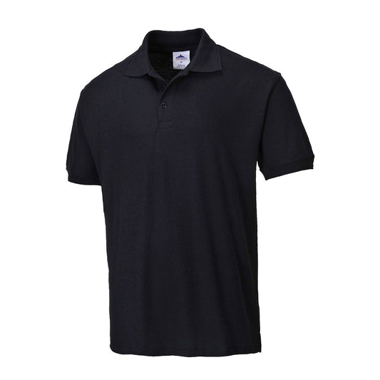 Portwest Poloshirts B210 zwart(BK)