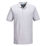 Portwest Poloshirts B210 gemeleerd grijs(HG)