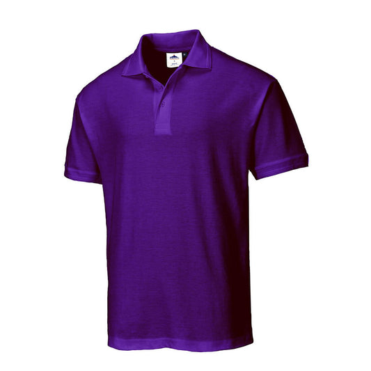 Portwest Vrijetijdskleding Corporate Casuals Poloshirt B210 Naples paars(PU)