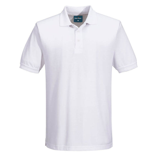 Portwest Poloshirts B210 wit(WH)