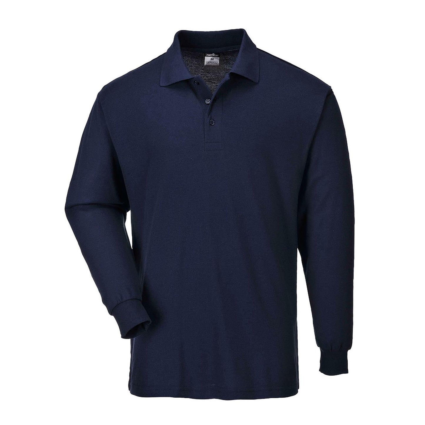 Portwest vrijetijdskleding Corporate Casuals Poloshirt B212 lange mouw donker marineblauw(NV)