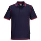 Portwest Polo's B218 marineblauw-rood(NR)