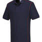 Portwest Polo's B218 marineblauw-rood(NR)