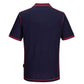 Portwest Polo's B218 marineblauw-rood(NR)