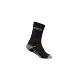 Base Sock Safety Sokken B2201 400 Short 3-pack zwart-grijs(BK)