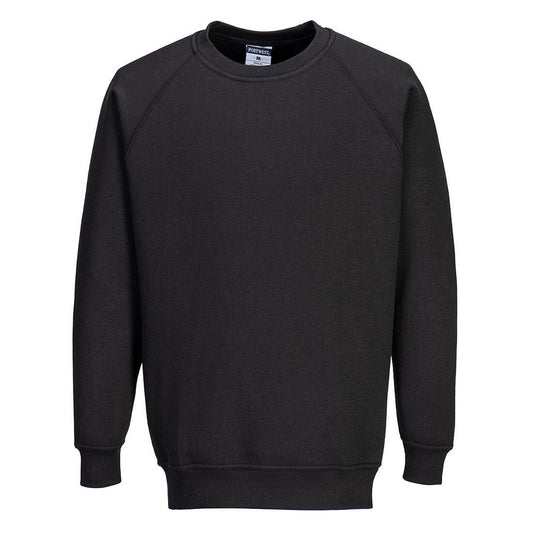 Portwest Polosweaters B300 UPF50+ UV zwart(BK)