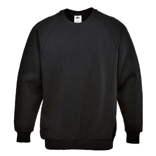 Portwest Sweaters B300 UPF50+ UV zwart(BK)