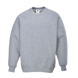 Portwest Polosweaters B300 UPF50+ UV gemeleerd grijs(HG)