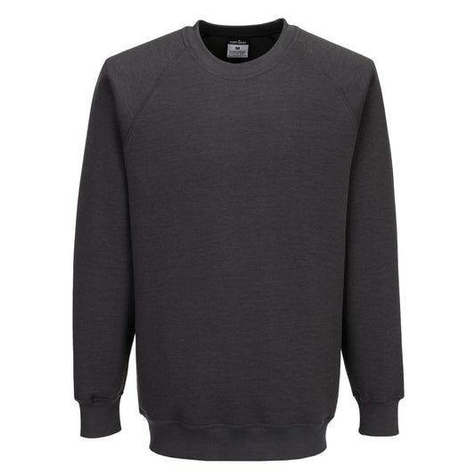 Portwest vrijetijdskleding Corporate Casuals Sweatshirt B300 Roma metaalgrijs(MG)