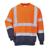 Portwest Sweaters B306 oranje-marineblauw(ON)