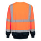 Portwest Sweaters B306 oranje-marineblauw(ON)