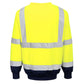 Portwest Polosweaters B306 geel-marineblauw(YN)