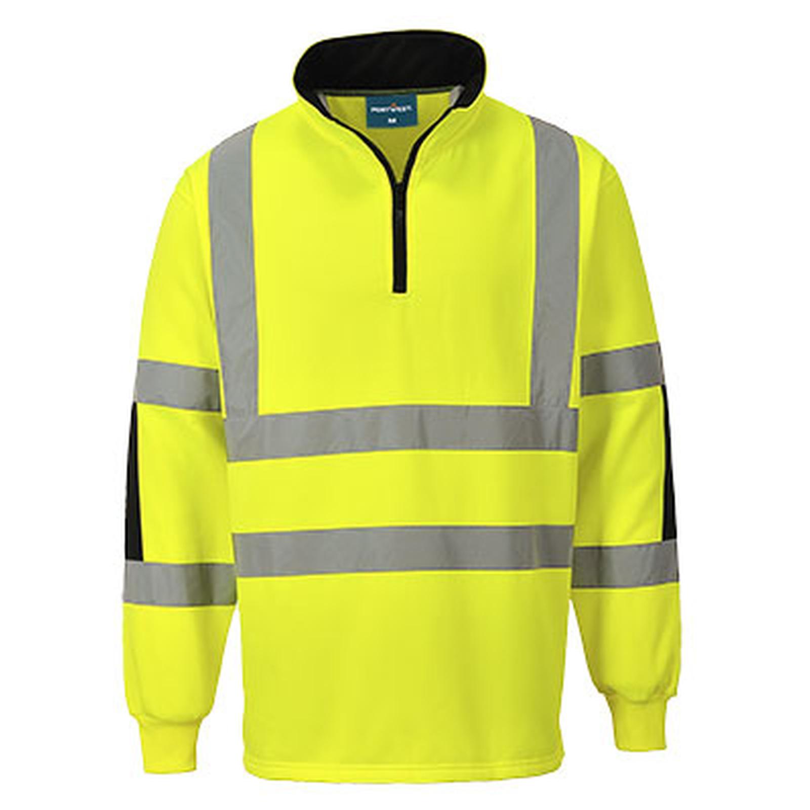 Portwest Zipsweaters B308 geel(YE)