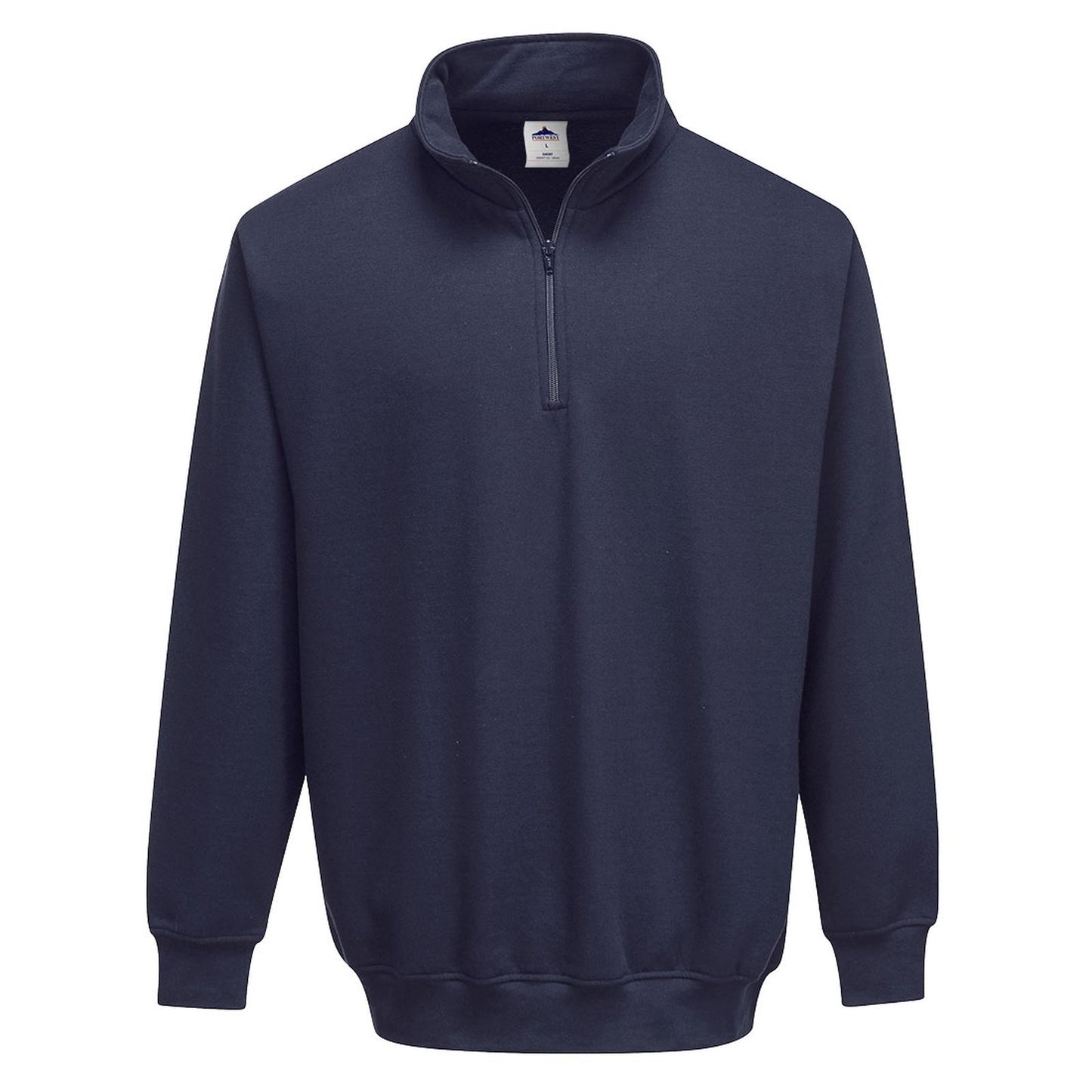 Portwest Sweatshirt B309 Sorrento rits marineblauw(NA)