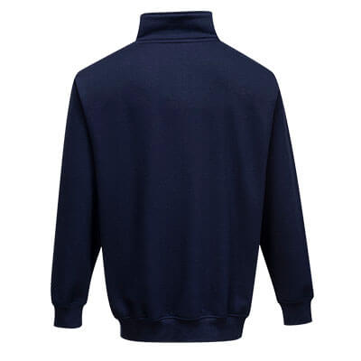 Portwest vrijetijdskleding Corporate Casuals Sweatshirt B309 Sorrento rits donker marineblauw(NV)