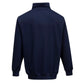 Portwest vrijetijdskleding Corporate Casuals Sweatshirt B309 Sorrento rits donker marineblauw(NV)