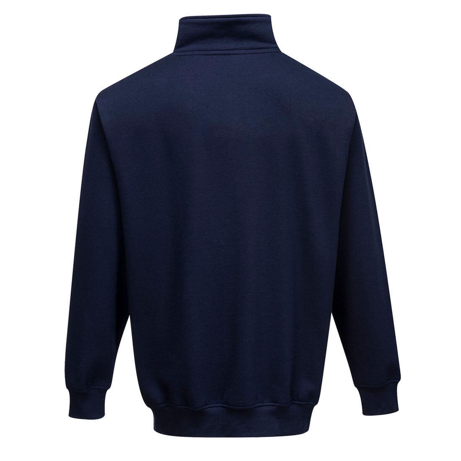 Portwest vrijetijdskleding Corporate Casuals Sweatshirt B309 Sorrento rits donker marineblauw(NV)