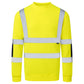 Portwest Sweatshirt B313 Hi-Vis Knit geel(YE)